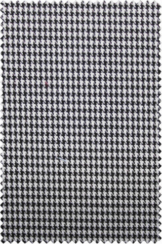 Twill Pied de Poule Black
