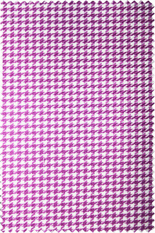Twill Pied de Poule Orchid
