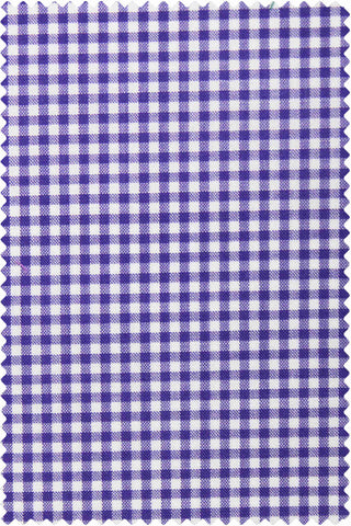 Poplin Gingham Purple