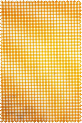 Poplin Gingham Yellow