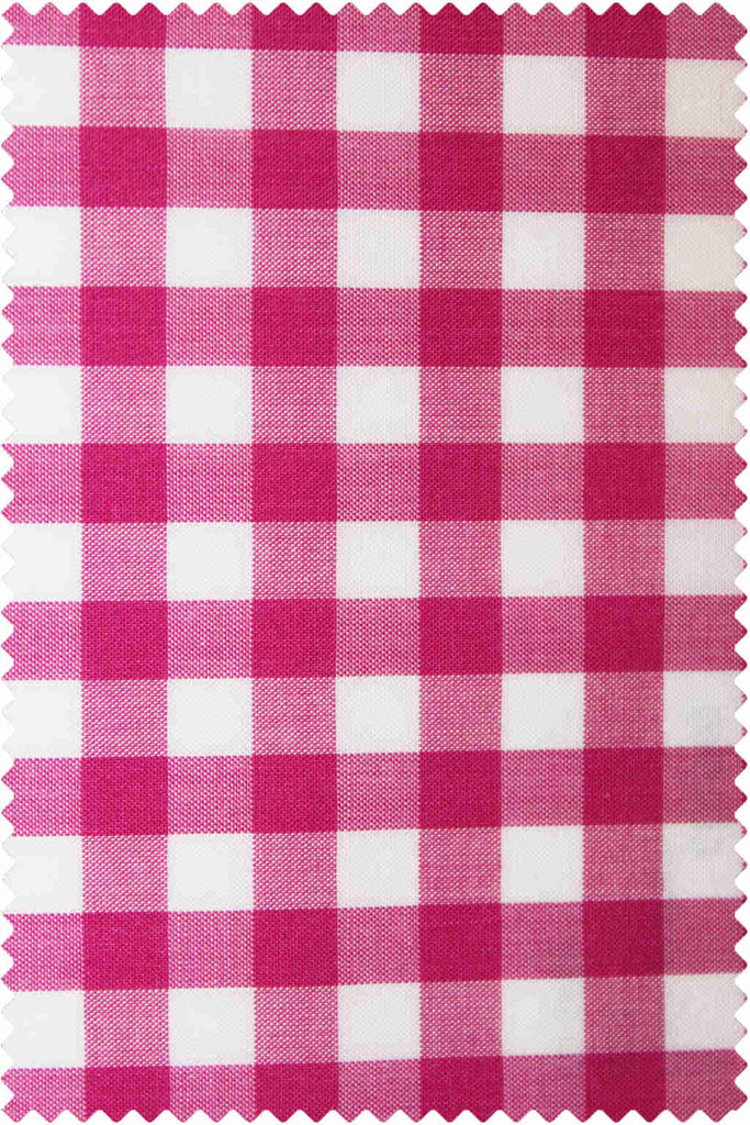 Poplin Gingham Pink