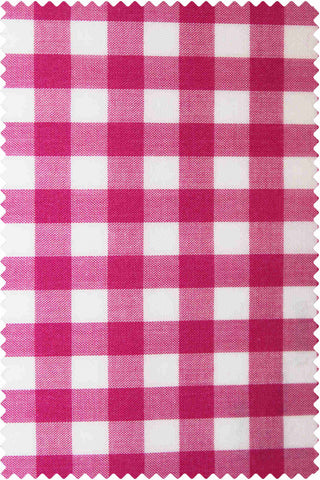 Poplin Gingham Pink