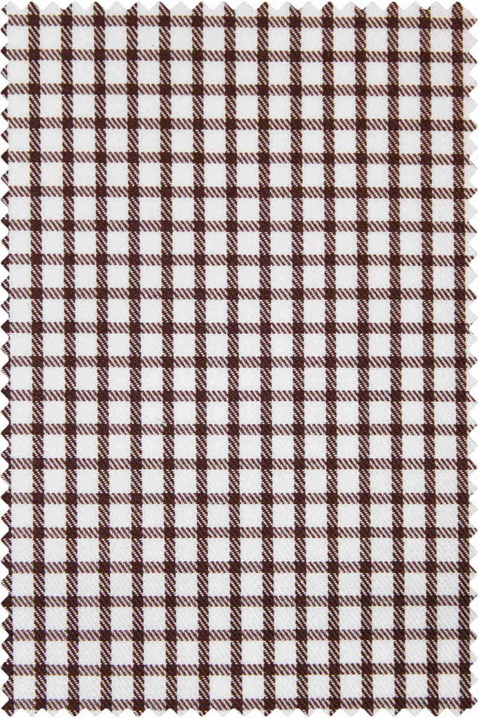 Twill Check Brown