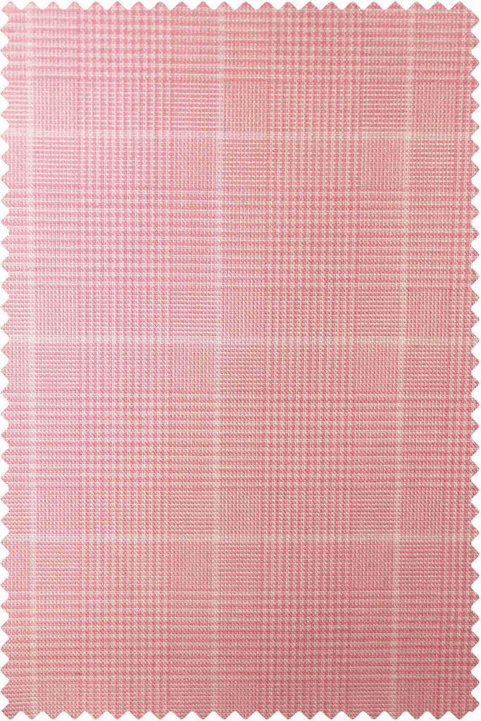 Poplin Glencheck Light-Pink