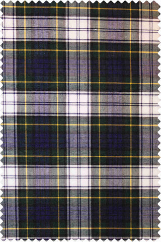 Poplin Check Green-Blue-Yellow
