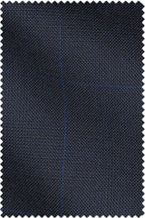 Navy Windowpane