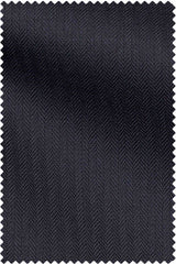Midnight Blue Herringbone