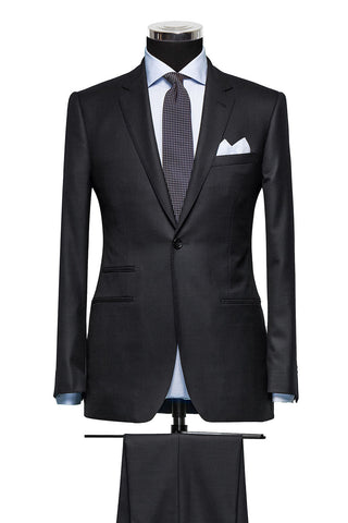 Black Plain Weave