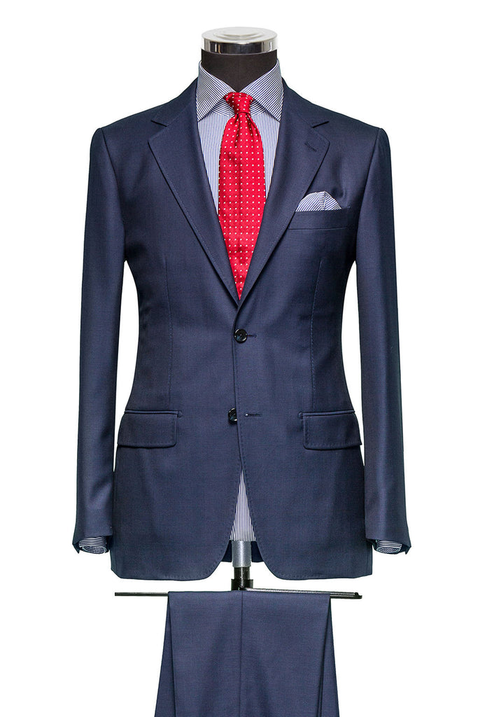 Midnight Blue Plain Weave
