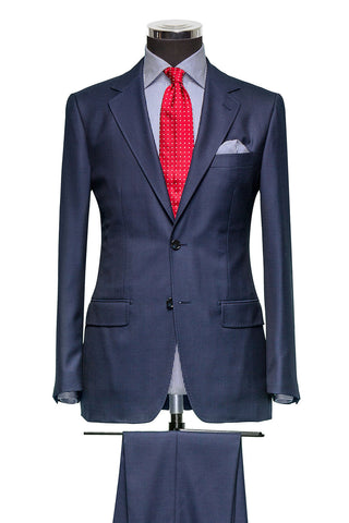 Midnight Blue Plain Weave
