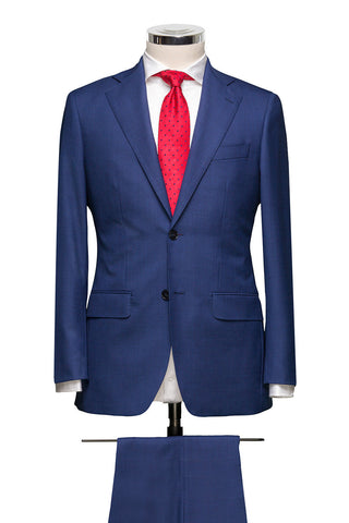 Bright Blue Sharkskin