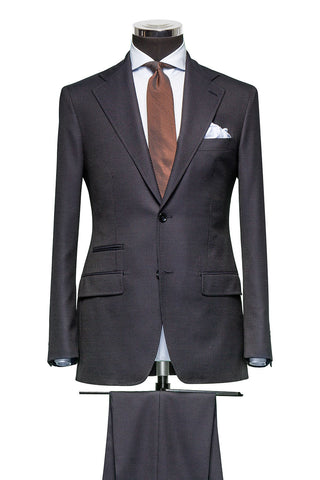 Charcoal Grey Sharkskin