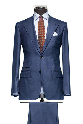 Midnight Blue Gabardine