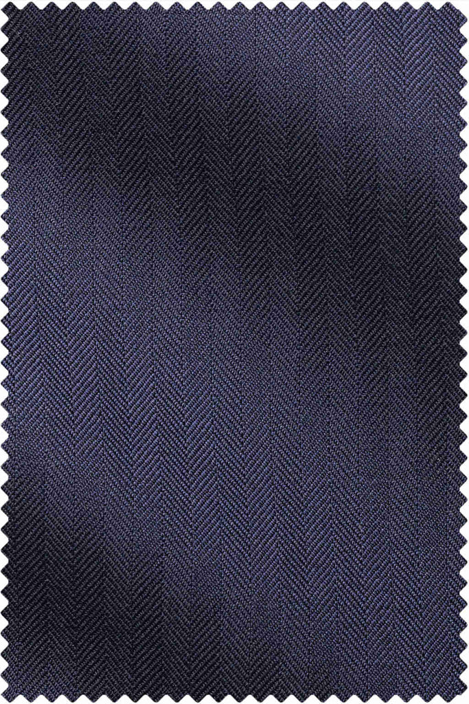 Navy Herringbone