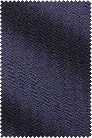 Navy Herringbone