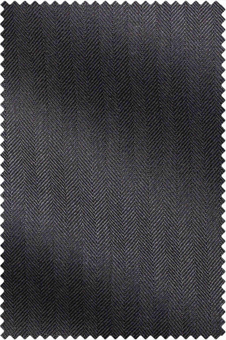 Charcoal Grey Herringbone