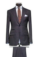 Anthracite Pinstripe