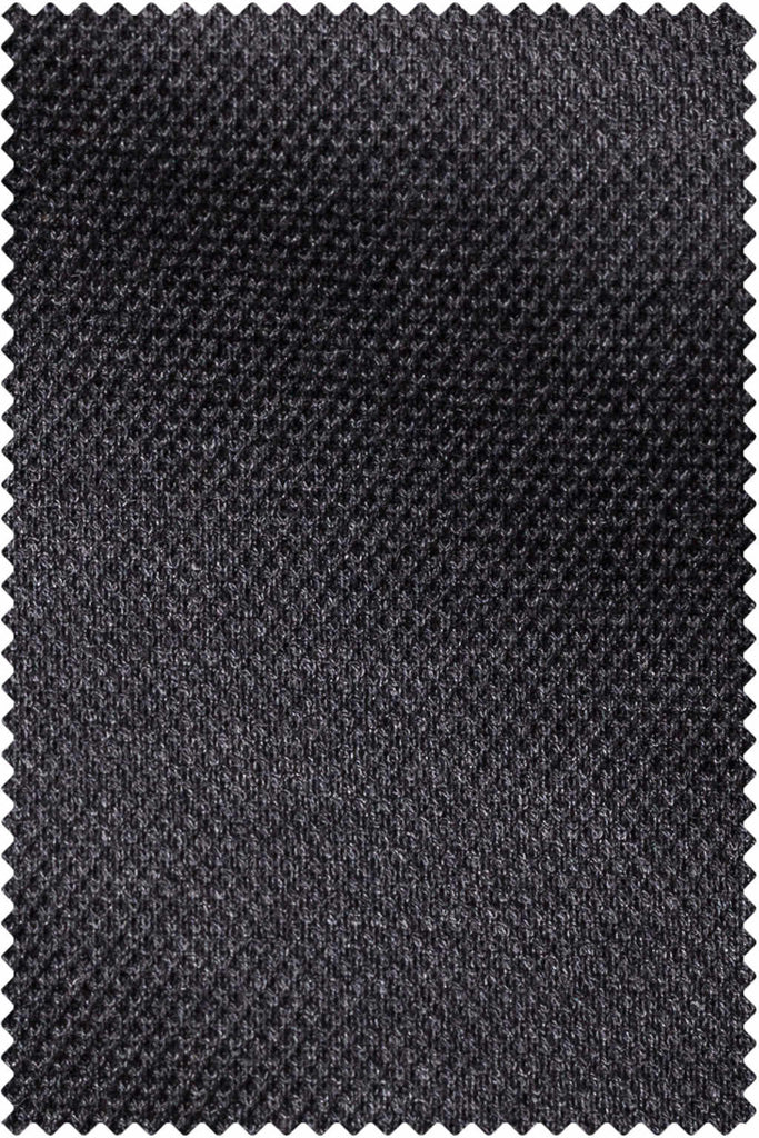 Thomas Mason Bespoke - Doppio Piqué Dark Grey