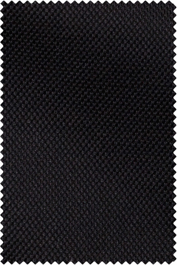 Thomas Mason Bespoke - Doppio Piqué Black