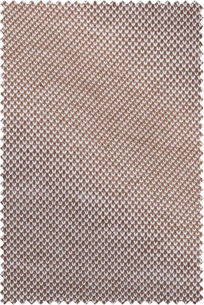 Thomas Mason Bespoke - Piqué Mid Brown