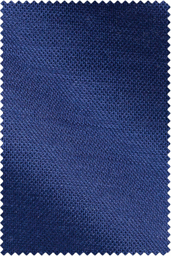 Thomas Mason Bespoke - Wool Piqué Navy