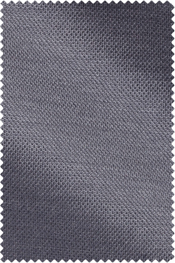 Thomas Mason Bespoke - Wool Piqué Dark Grey