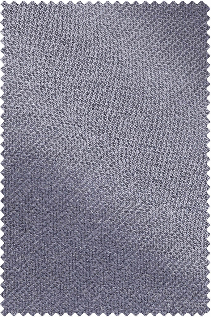 Thomas Mason Bespoke - Wool Piqué Light Grey