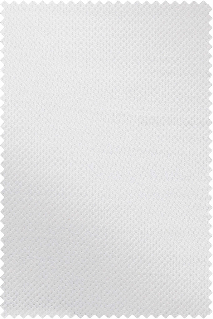Thomas Mason Bespoke - Wool Piqué Off White