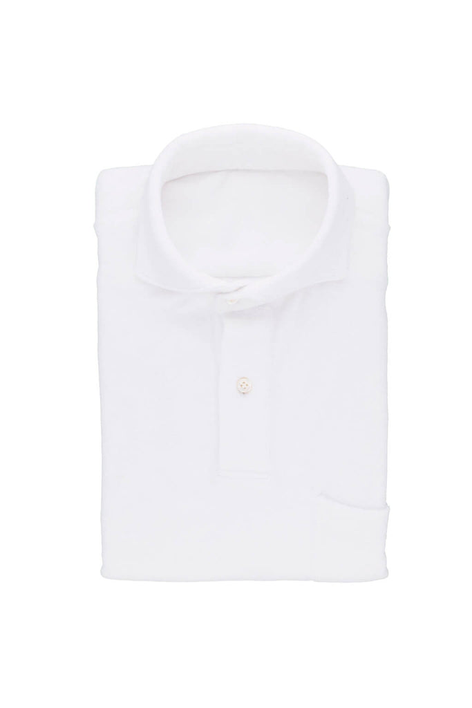 Thomas Mason Bespoke - Terry Cloth White