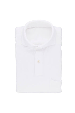 Thomas Mason Bespoke - Terry Cloth White