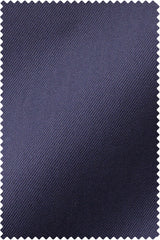 Navy Blue Plain Fine Twill