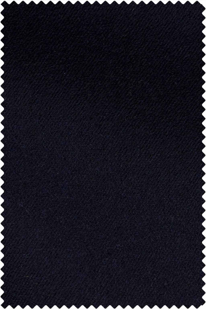 Navy Twill Slightly Brushed