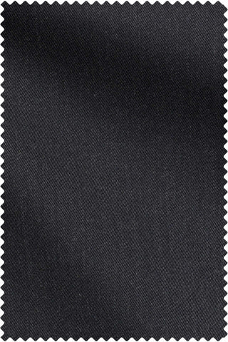 Charcoal Grey Gabardine