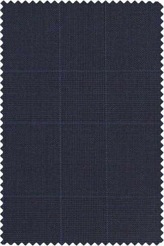 Dark Blue Glencheck
