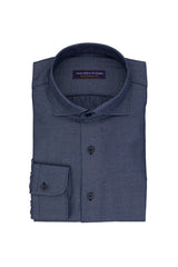 Oxford Stripe Light Blue Slightly Brushed