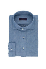 Chambray Mid Blue Slightly Brushed