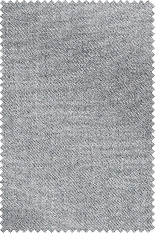 Twill Light Grey Melande Slightly Brushed