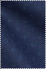 Faux Uni Mid Blue Indigo