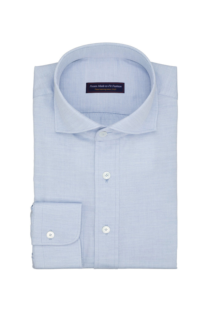 Washed Pin Point Soft Blue