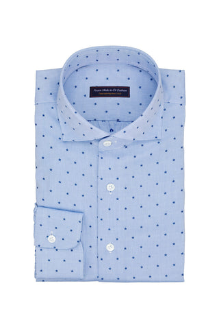 Star Jacquard Light Blue