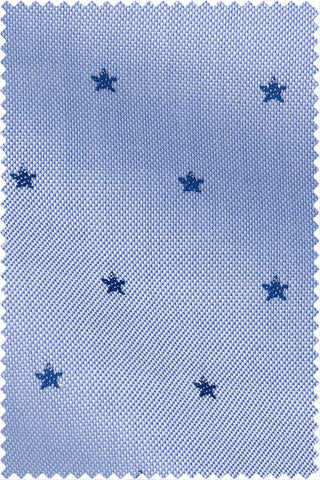 Star Jacquard Light Blue