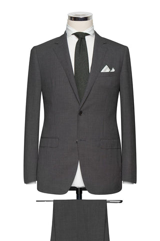 Mid Grey Plain Weave