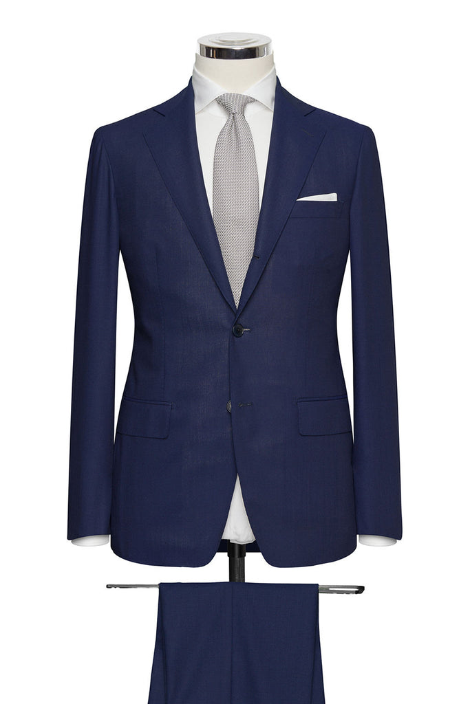 Napolitan Blue Sharkskin
