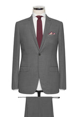 Traveller High Twisted Light Grey Sharkskin