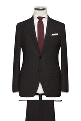 Traveller High Twisted Hopsack All Black