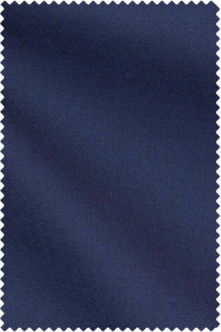 Mid Blue Plain Wool