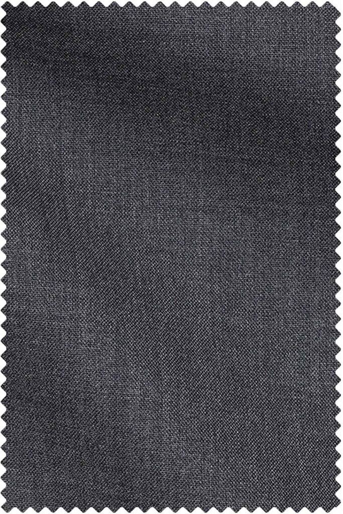Mid Grey Plain Wool