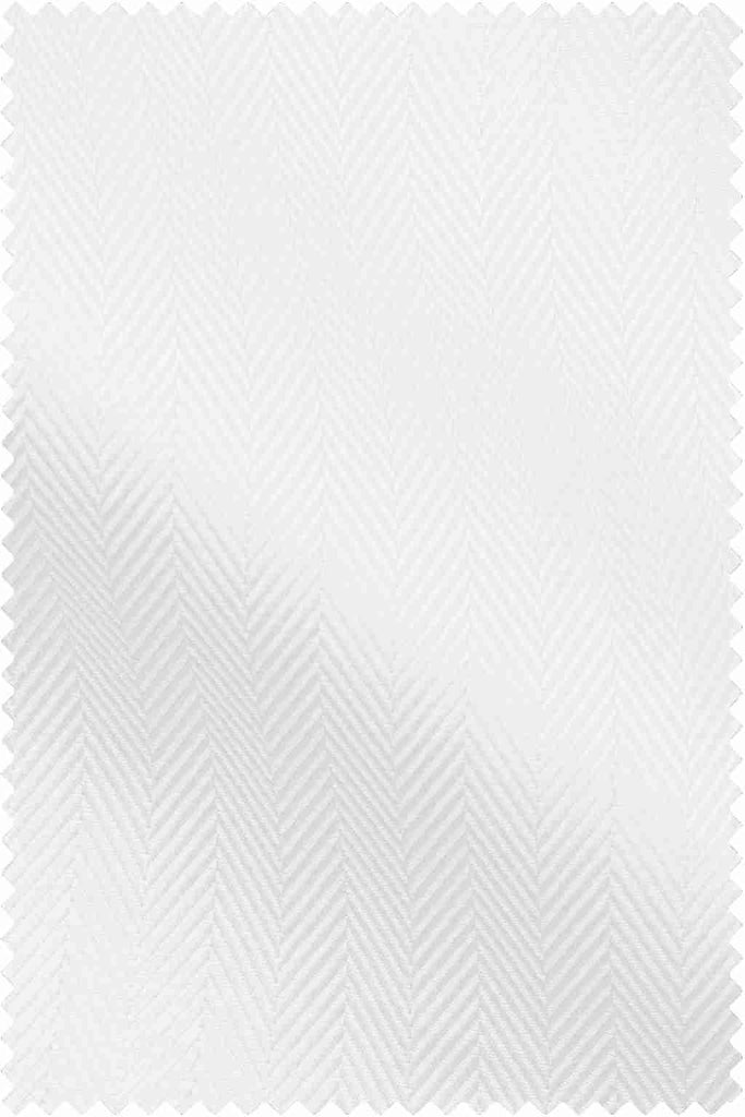 Herringbone White