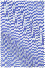 Herringbone Mid Blue