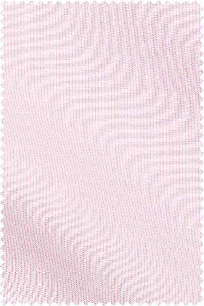 Thomas Mason Bespoke - Poplin Hairline Pink